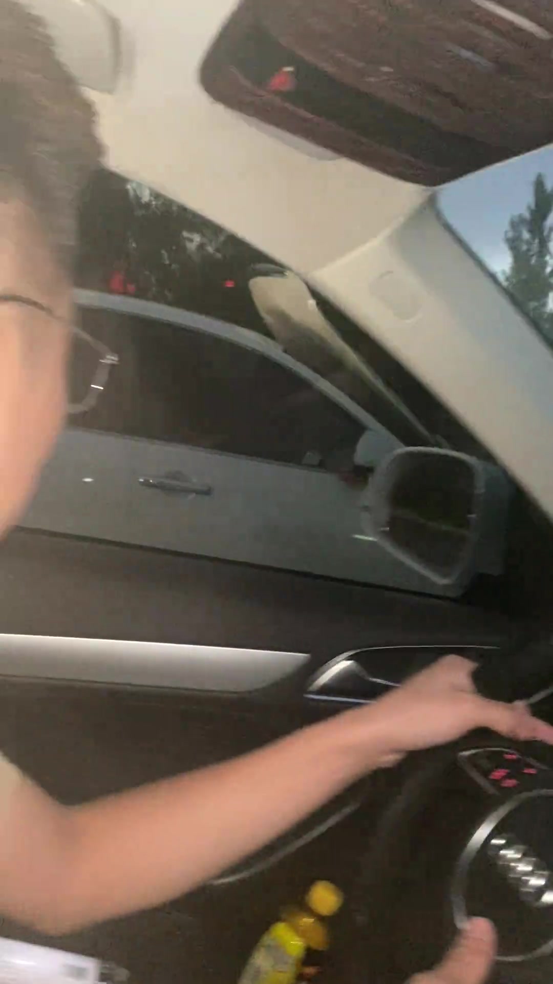 偶遇猛男,这真的可以看见前面的路吗