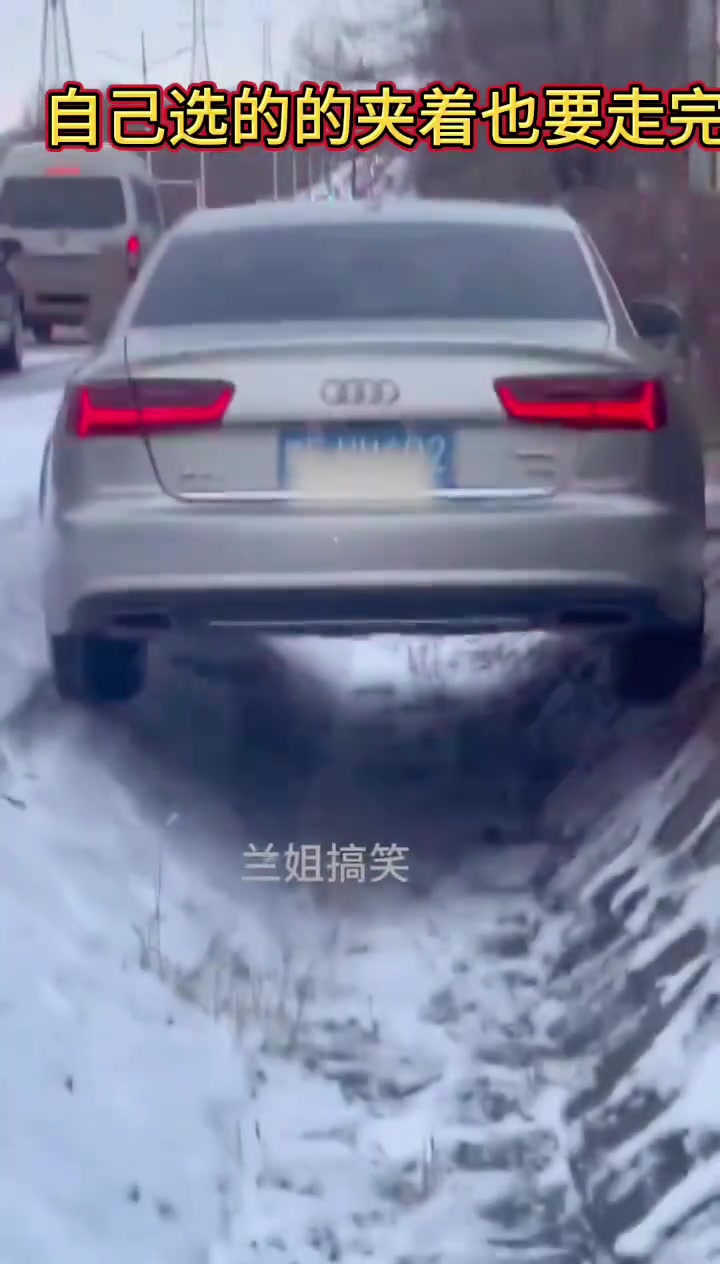 这开车的水平可不一般