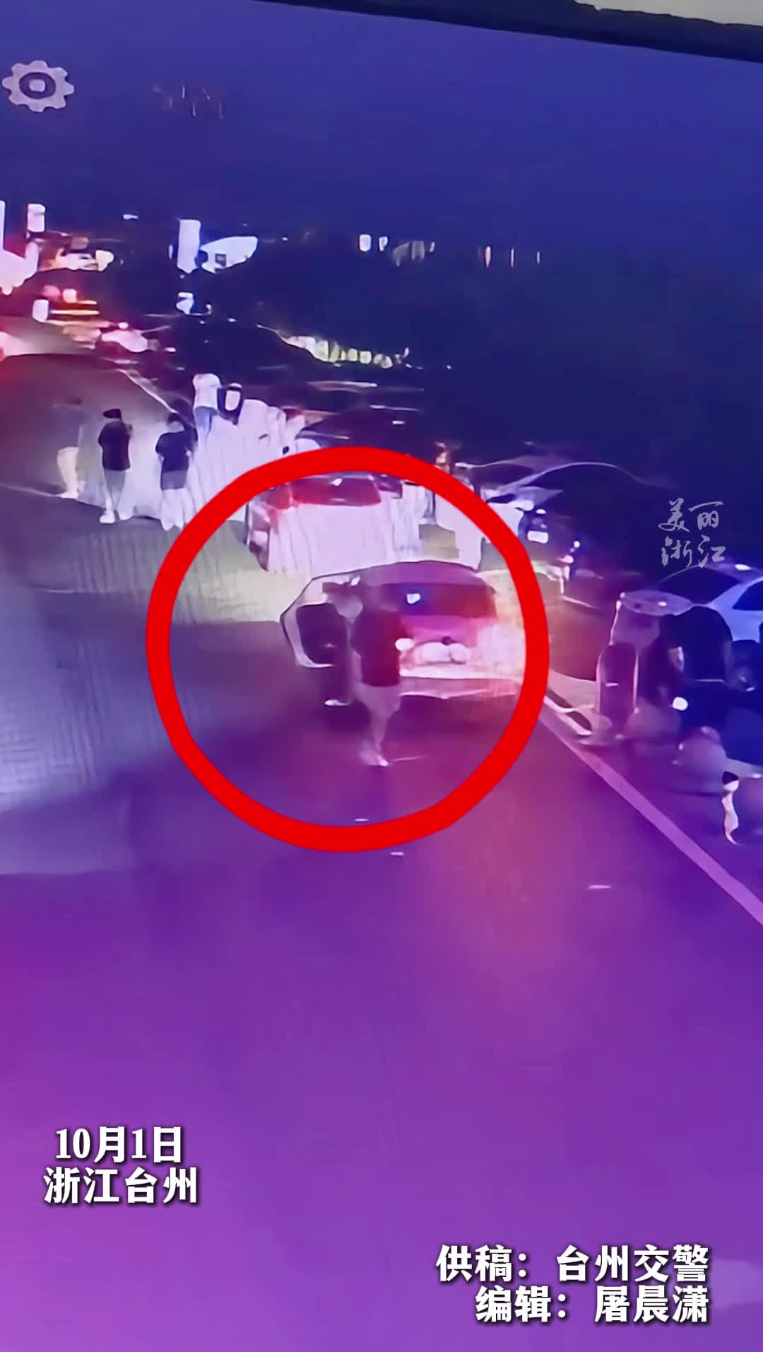 12岁女孩睡懵从服务区开始一路狂奔直接跑上高速车道