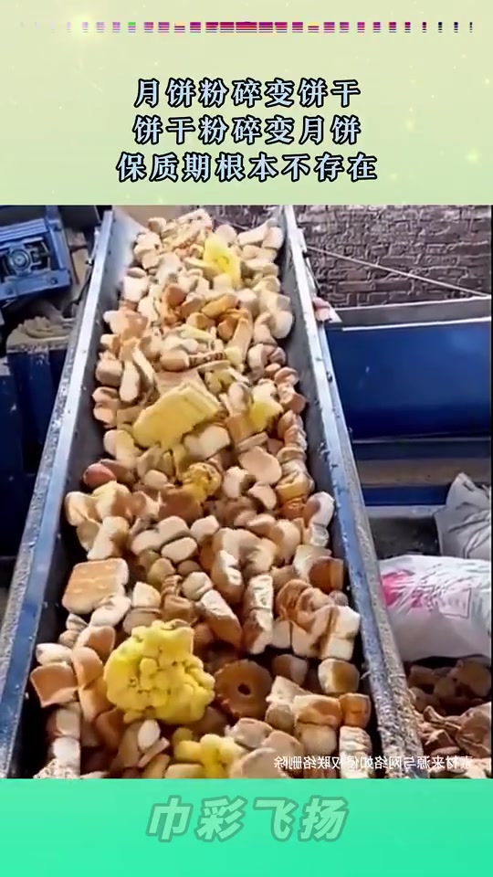 这不睁着眼睛说瞎话吗！视频里明明是变成饲料了！