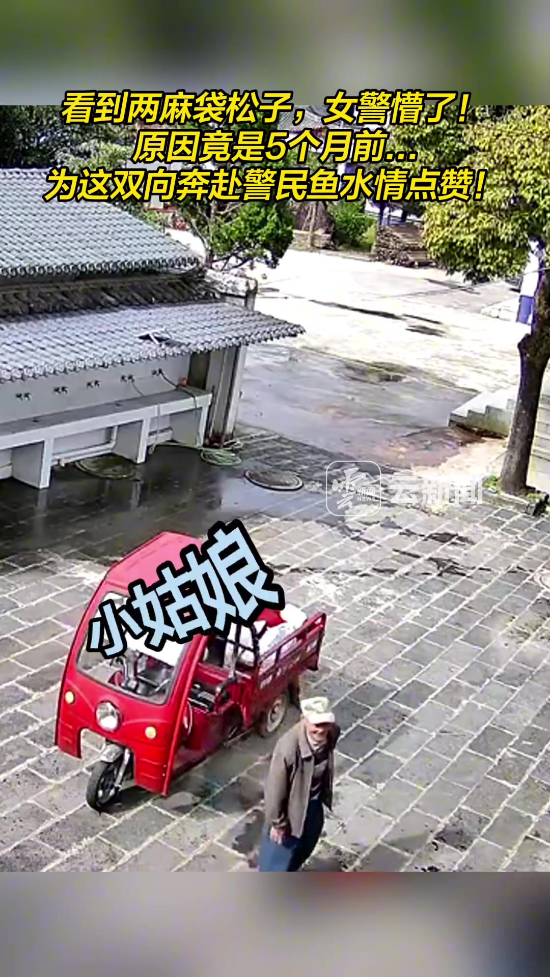 看到两麻袋松子，女警懵了！原因竟是5个月前..