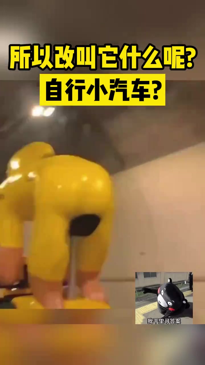 所以该叫它什么呢自行小汽车