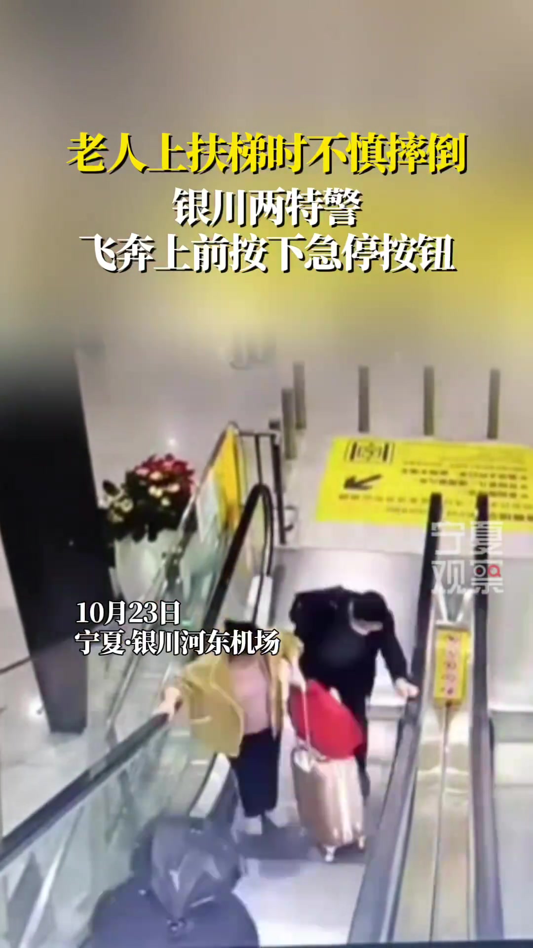 多亏了你们及时救助，我才没有受伤，真是谢谢你们啊，小伙子！