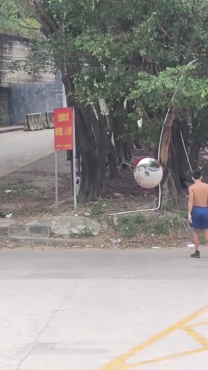 跑个步，衣服都被狗叼走了