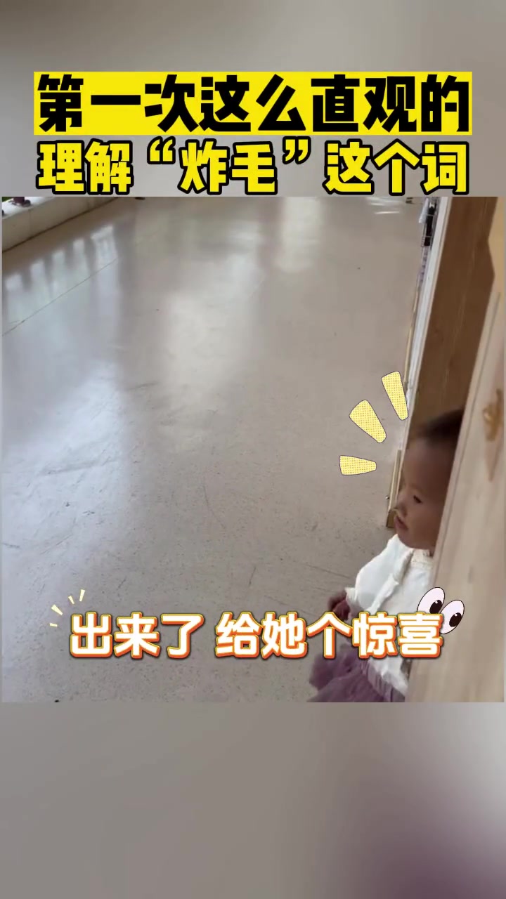 第一次这么直观的理解“炸毛”这个词