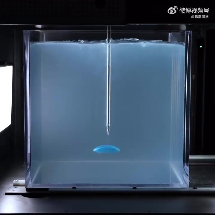 液体3D打印，好神奇