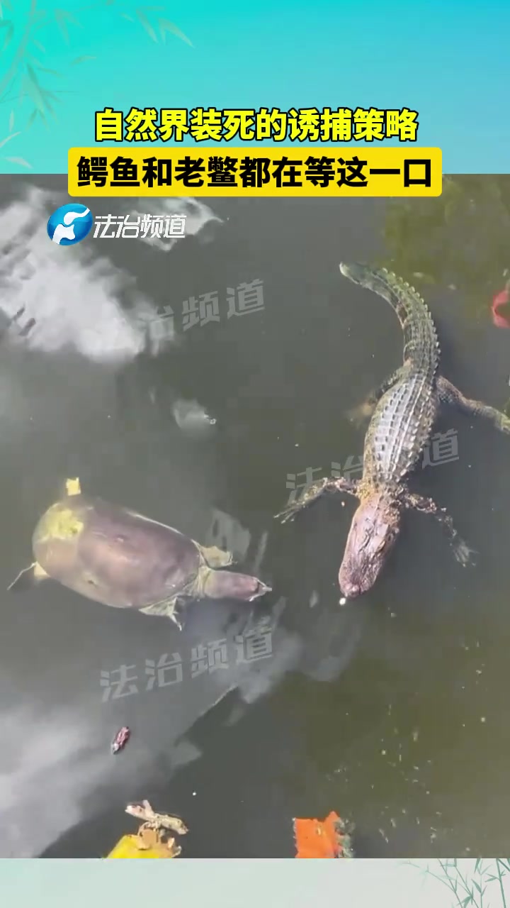 自然界装死的诱捕策略