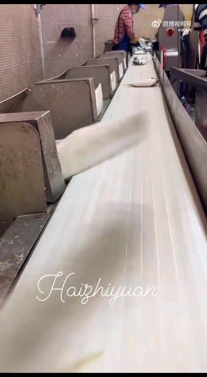 这个分拣是在区别鱼的大小吗