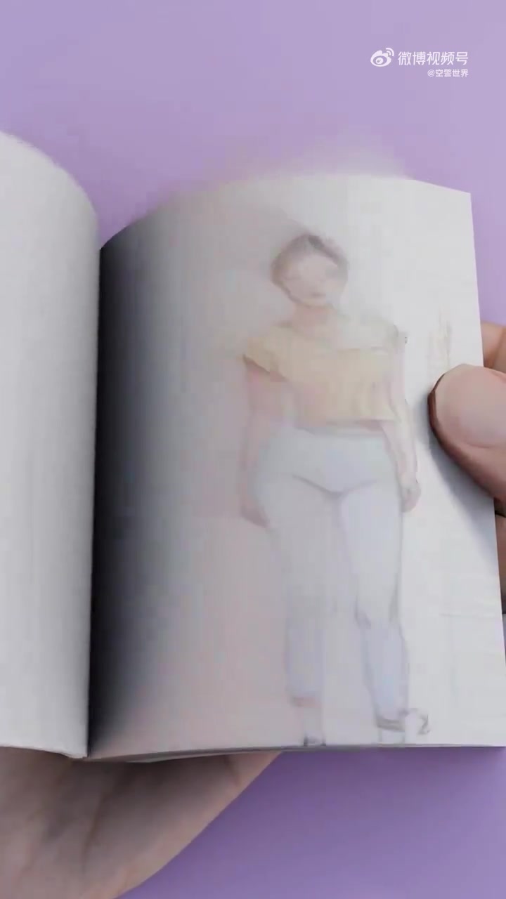 美女动画，太有才！