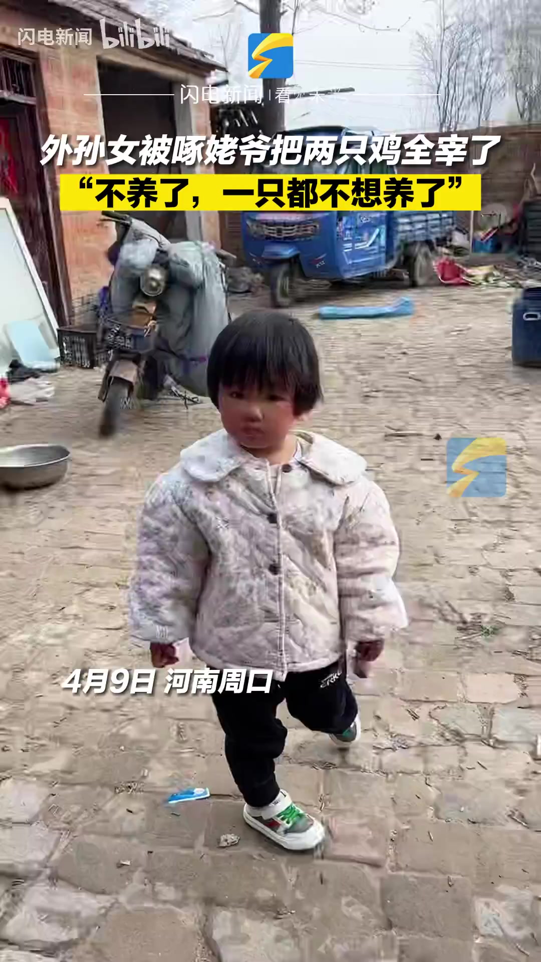 你这是敬酒不吃吃料酒，外孙女被啄姥爷把两只鸡全宰了