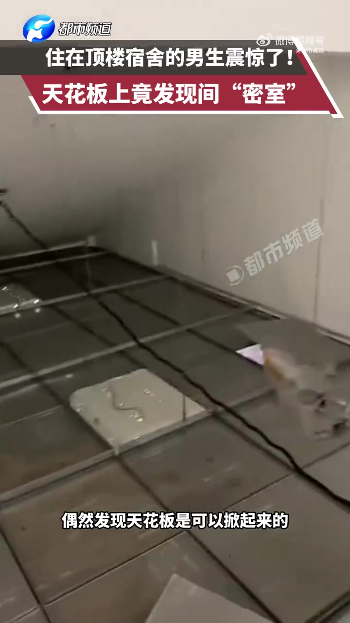哈利波特与密室男生住顶楼宿舍发现天花板上藏阁楼！
