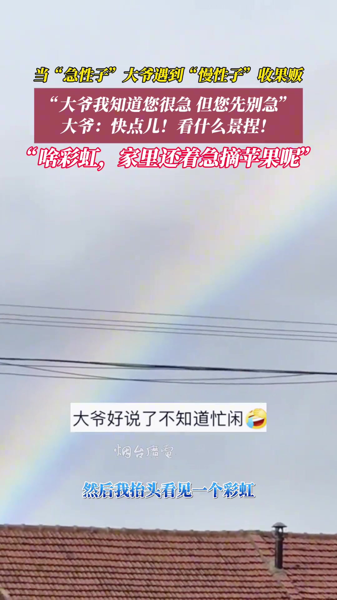 当急性子大爷遇到慢性子收果贩