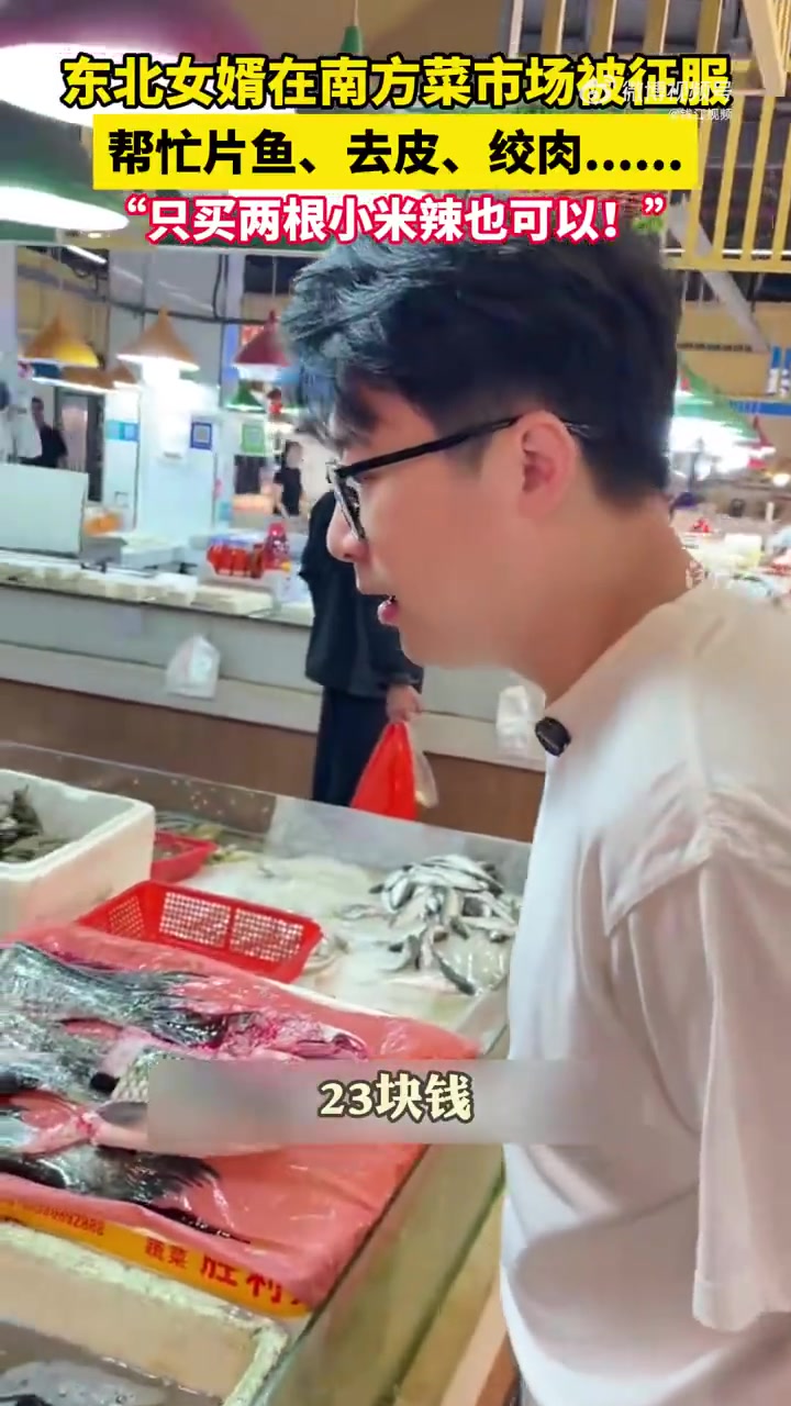 南方菜市场成功征服东北女婿