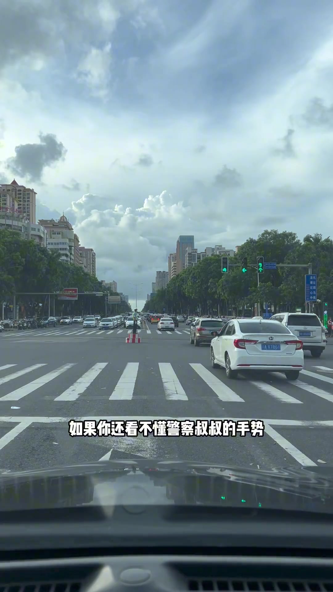 交警手势交警手势，有多少人忘记了