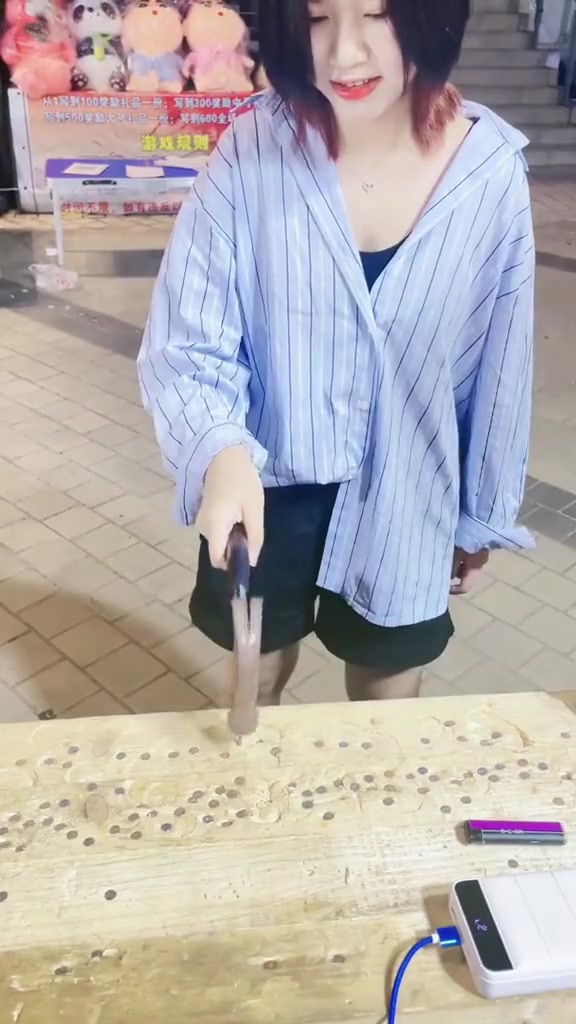 说实话，女生能锤成这样已经很不错了