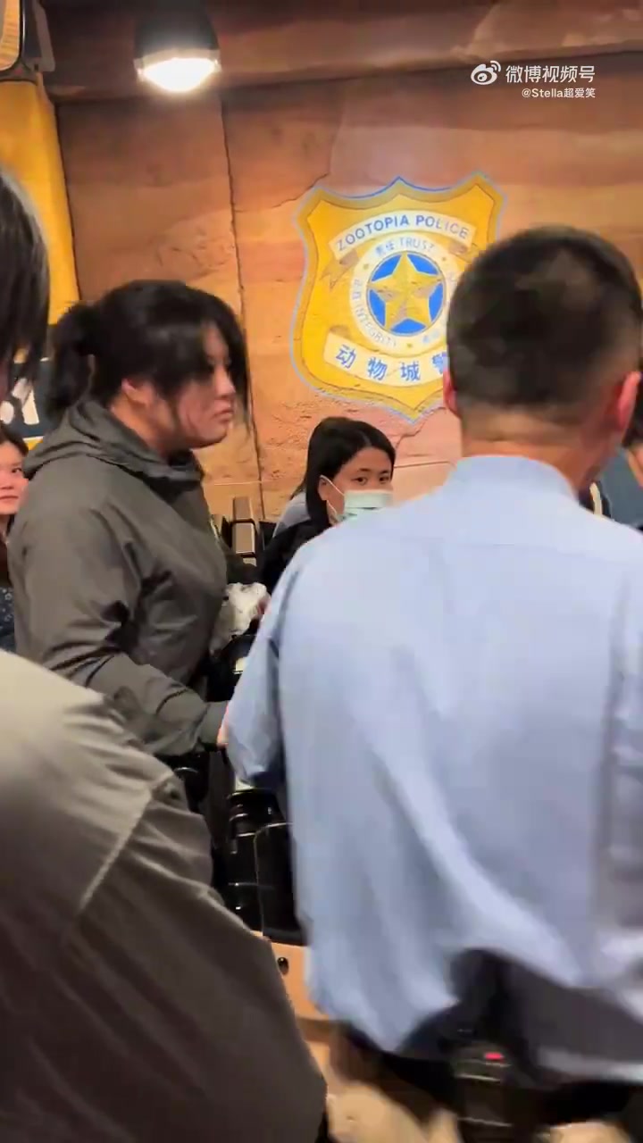 上海迪士尼疑老太带孙插队被怒吼
