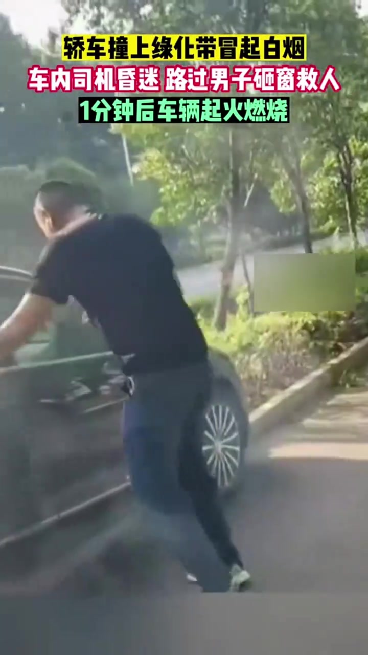 马路上的惊险一幕