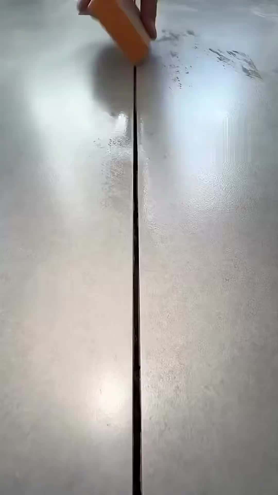 解压室内美缝工作流程