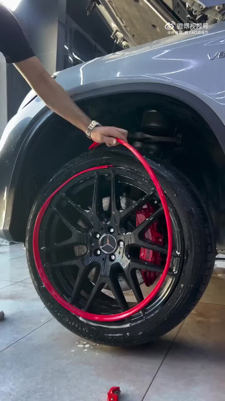 轮毂保护胶，只有我一个人认为有点土吗