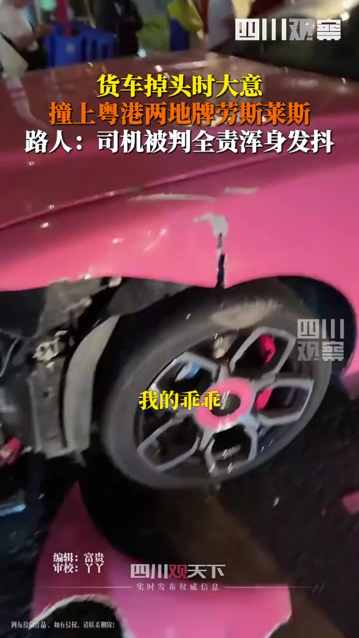 货车司机：完啦，这下是真的赔不起了！！！