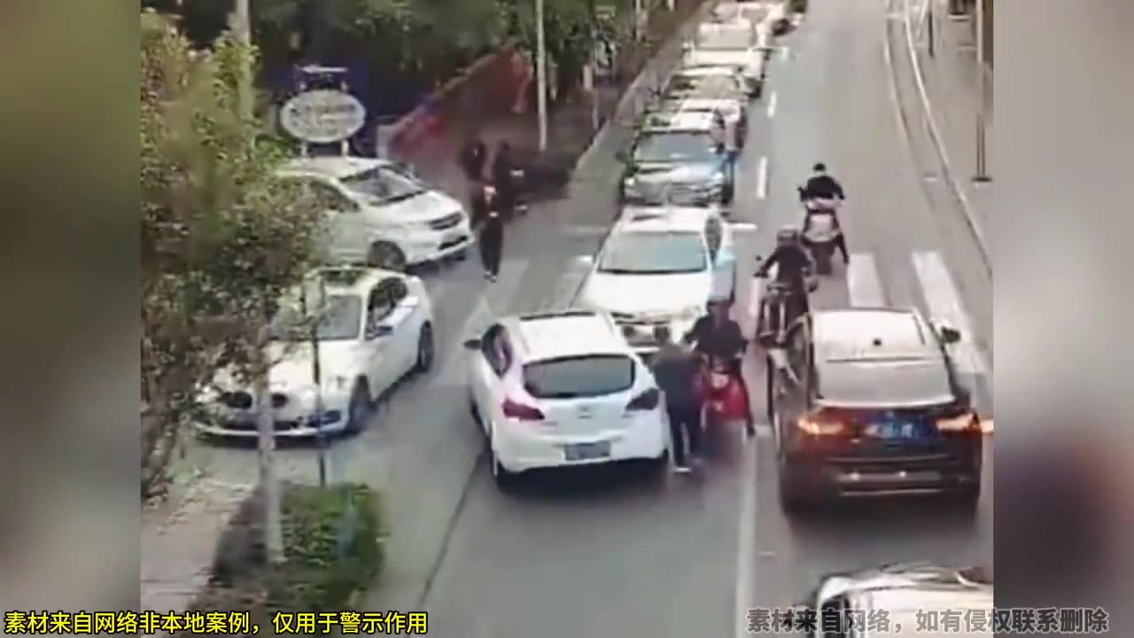 早高峰男子堵了半条街，被处罚和教育后承认错误并道歉
