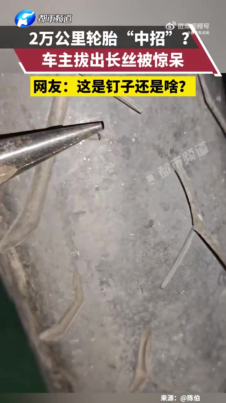 轮胎里面是不是也有铁丝