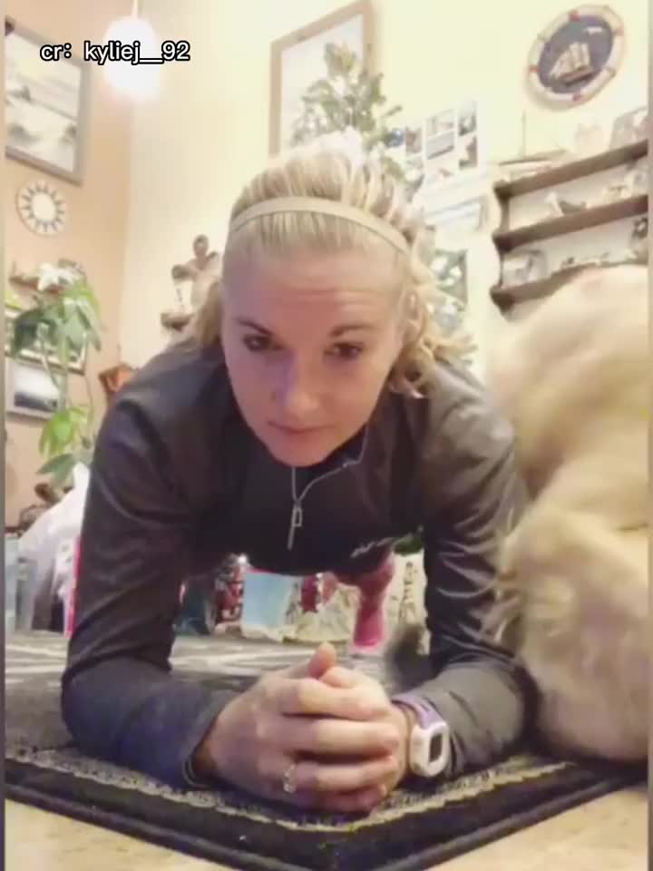 狗狗：你只管锻炼你的，能消停一会儿算我们输！