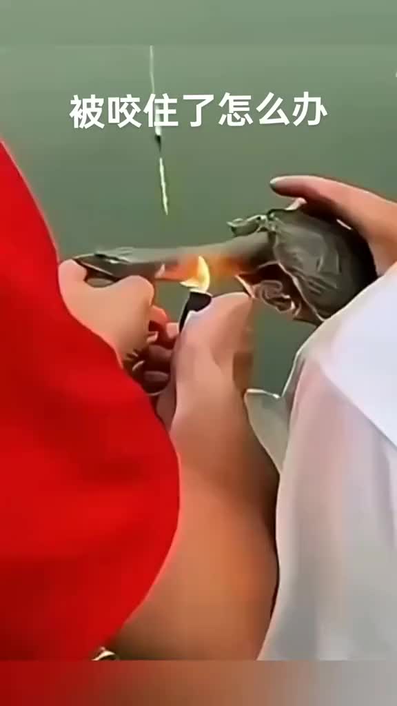 原来用打火机烧也没用啊！！！