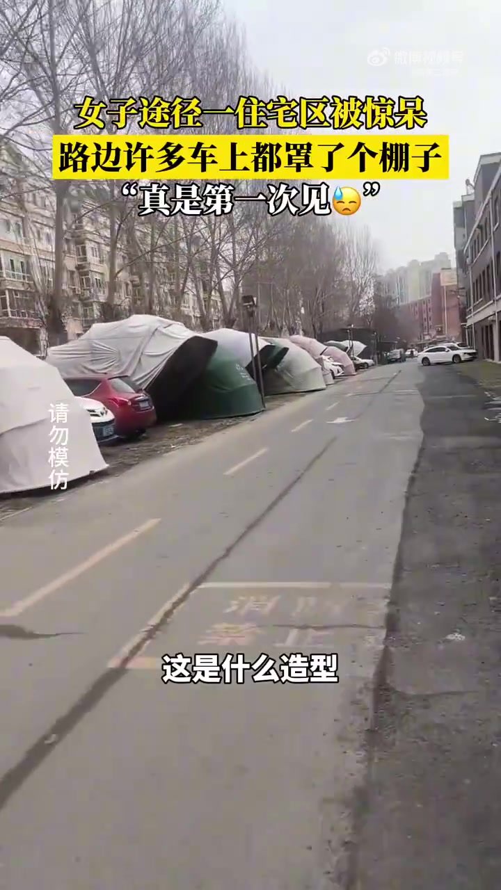 这是用棚子占车位吗