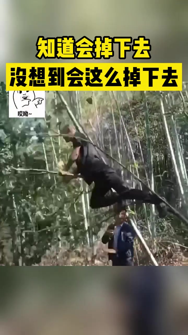 知道会掉下去，没想到会这么掉下去！