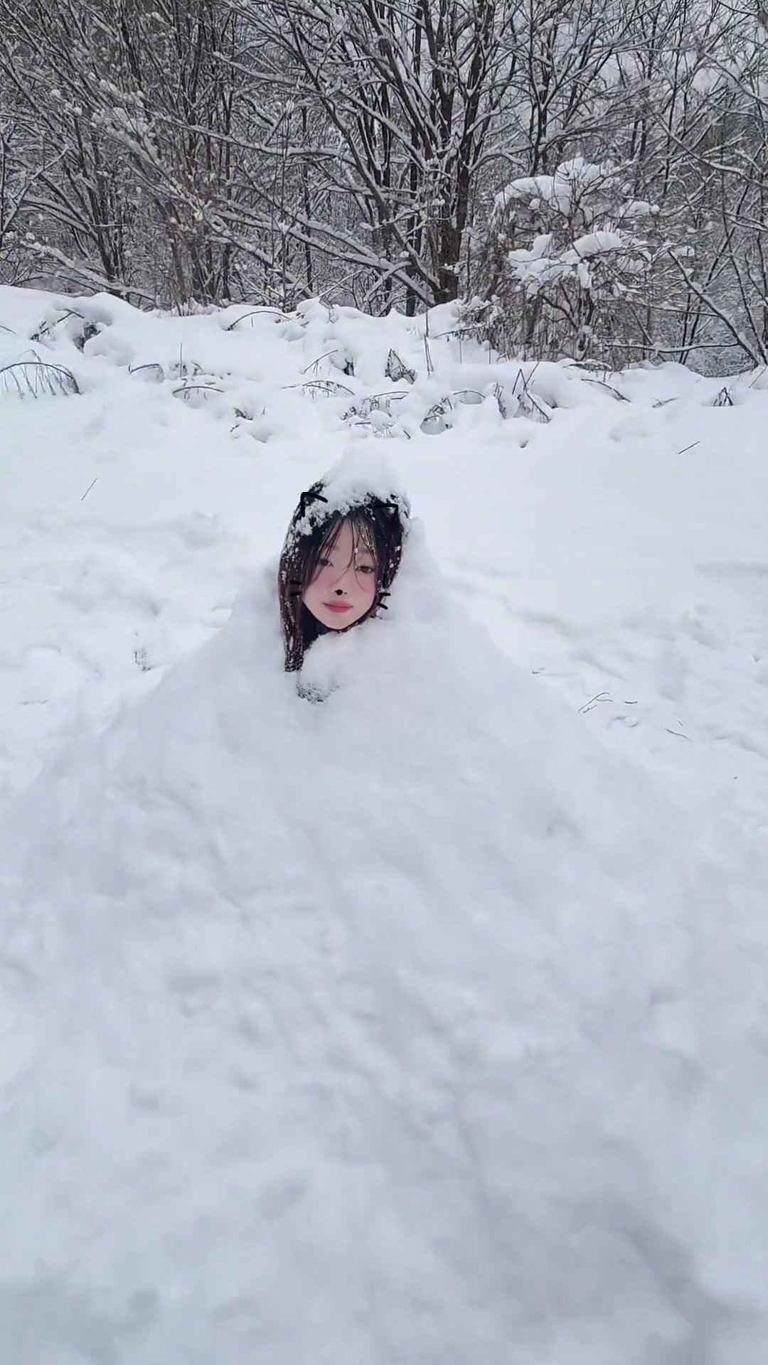 说好的一起堆雪人，没想到雪人是这样堆的！！！