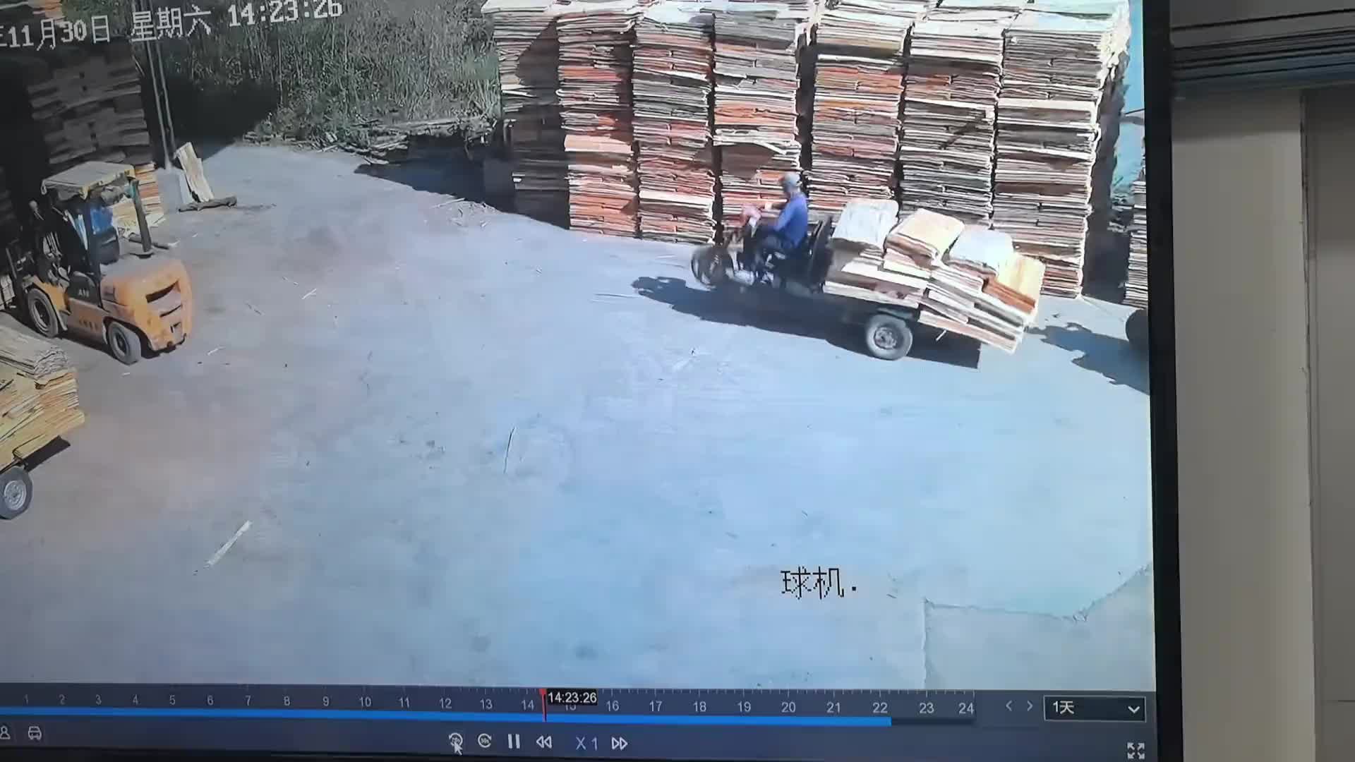 现场还原，大爷技术还是一流的
