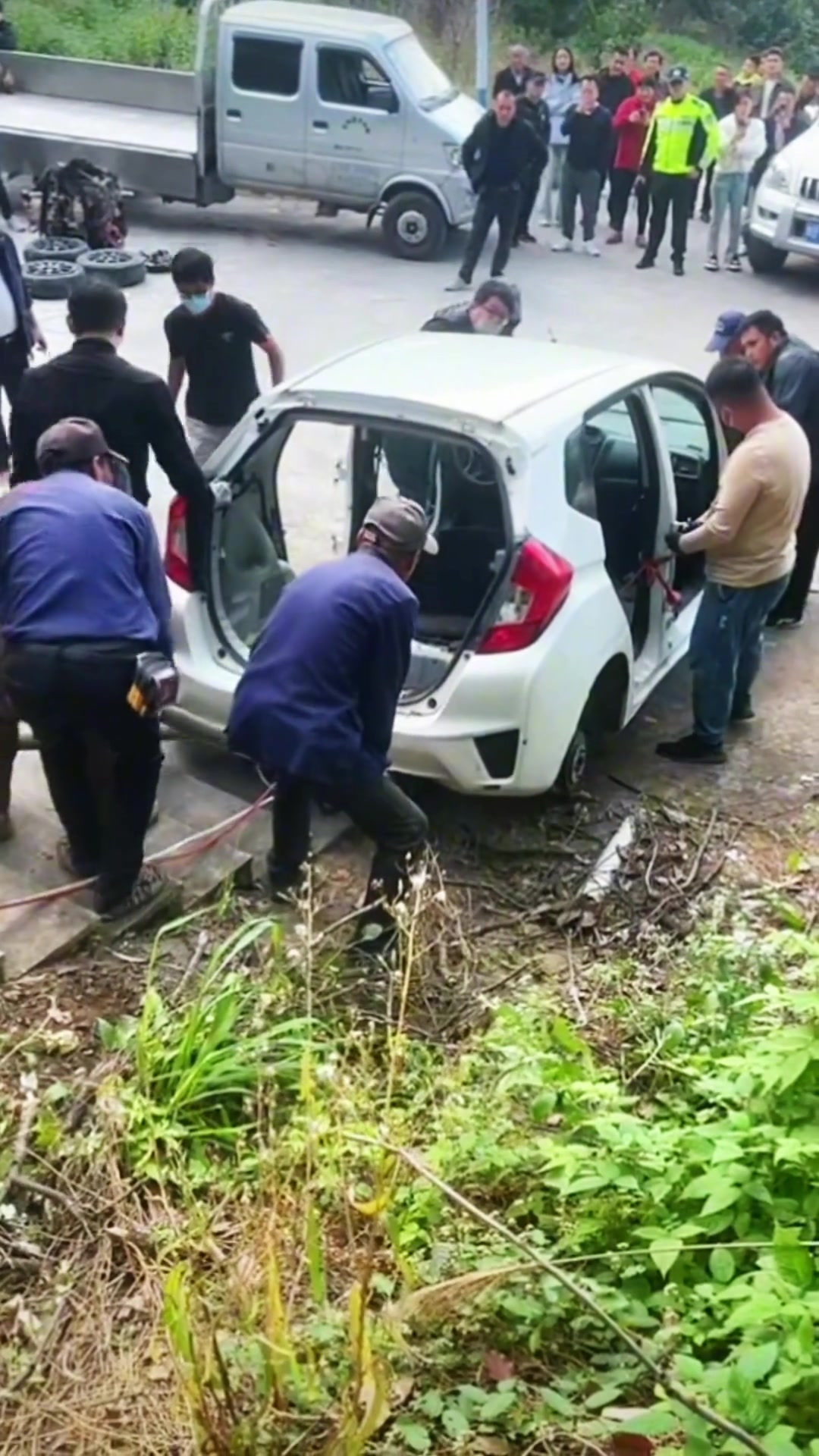 平阳飞度神车己下山，此网红打卡地解散，此致敬礼