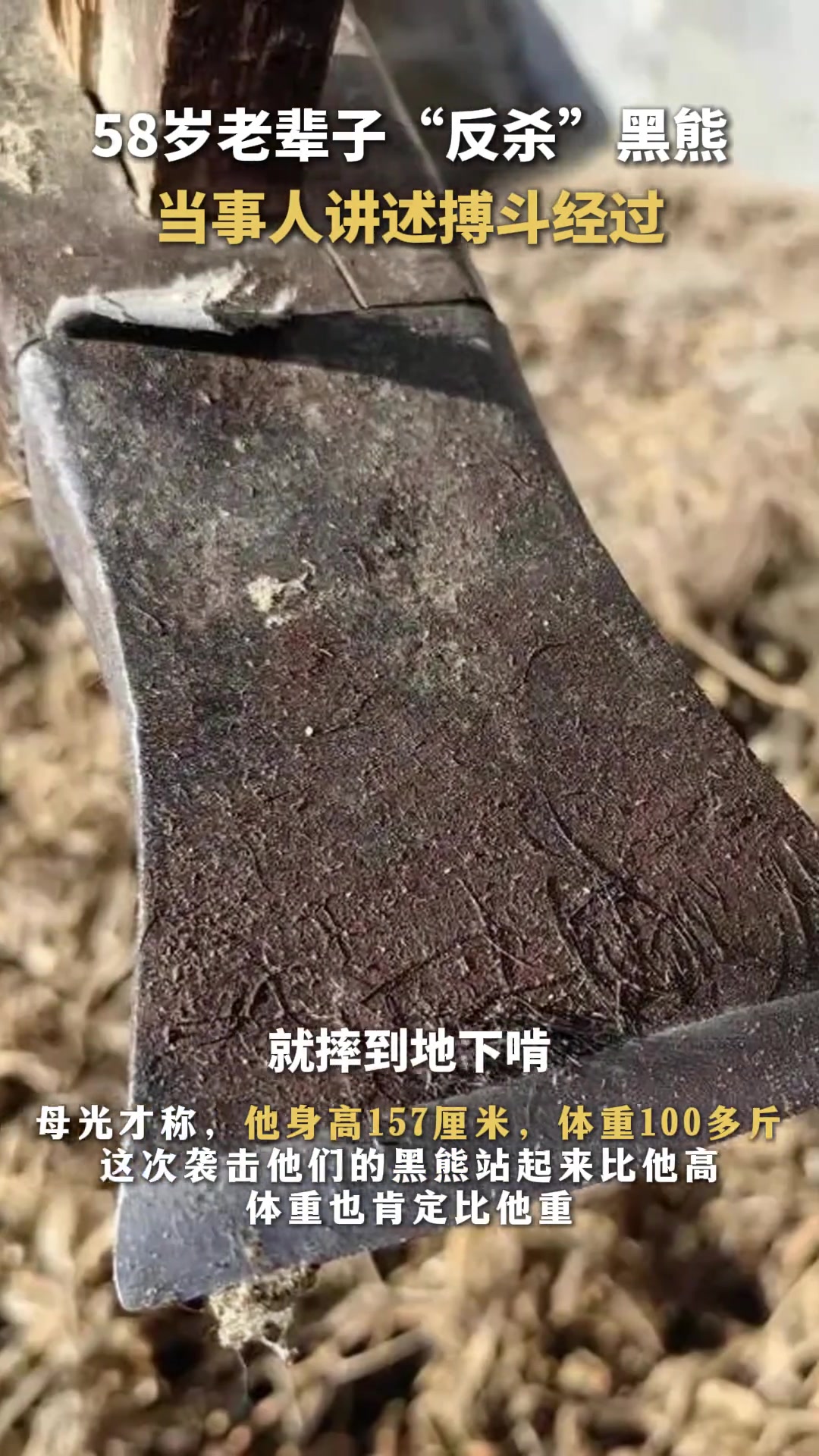 四川北川农妇遭黑熊袭击，丈夫搏斗半小时反杀
