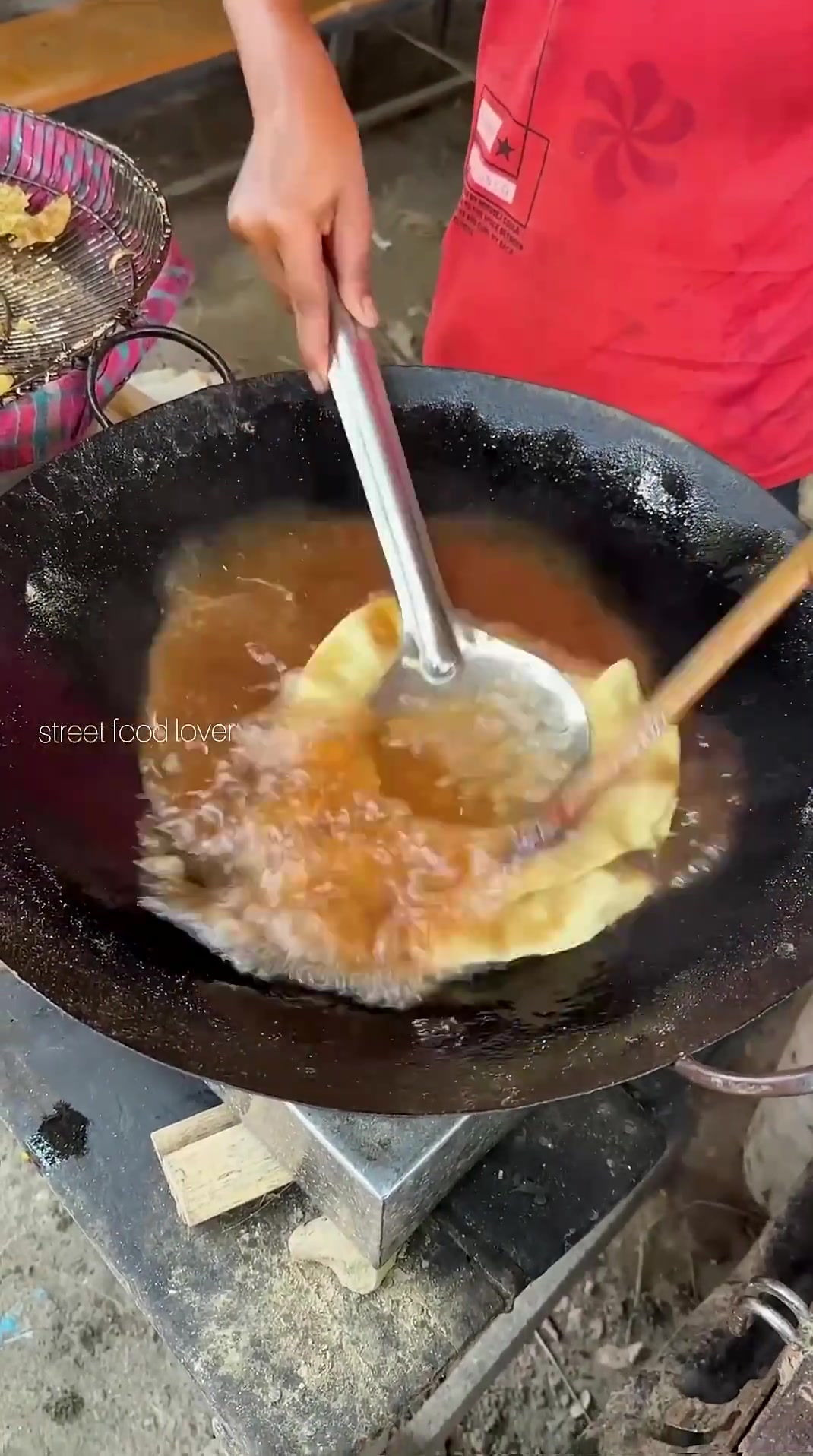 这什么原理炸的还是煮的