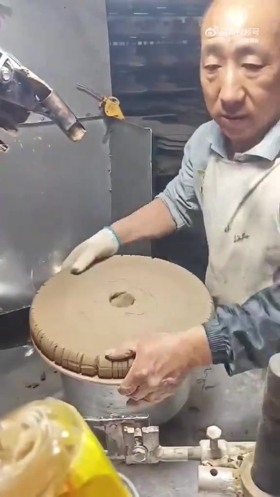 陶罐就是这么做出来的，过程好丝滑