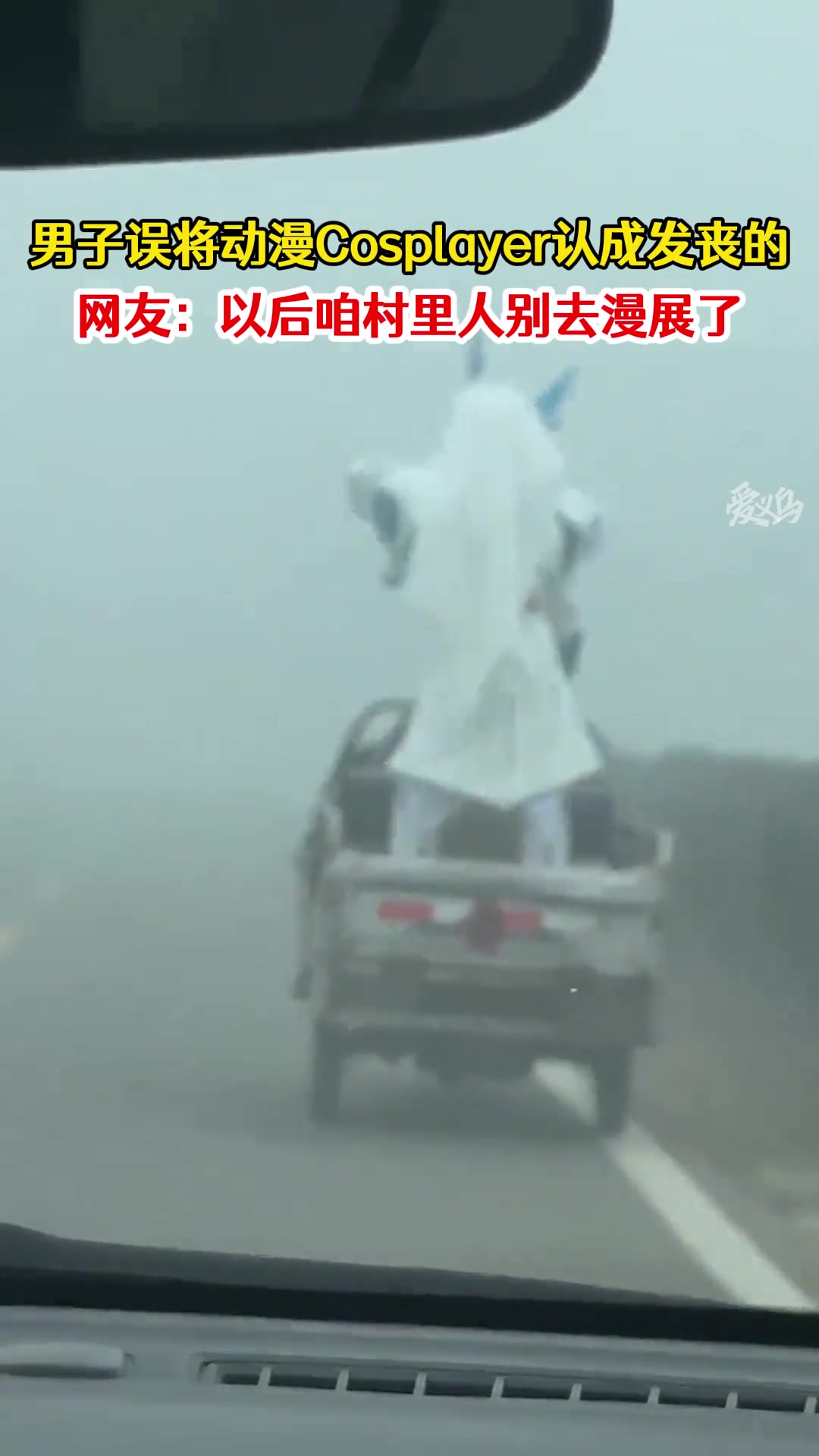 网友：以后咱村里人还是别去漫展了