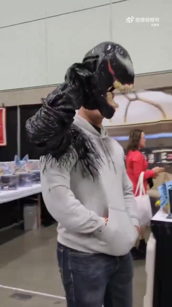 cosplay毒液是怎么做的这效果太逼真了！