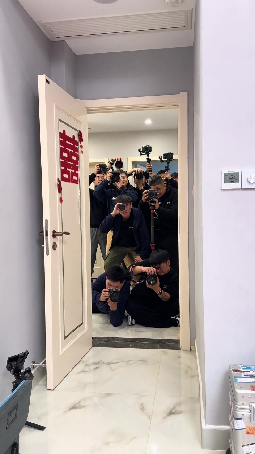 仅女方的摄影摄像师，我勒个豆根本不敢想会有多出片