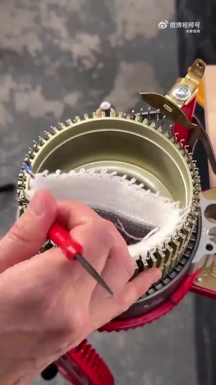 针织机的效率