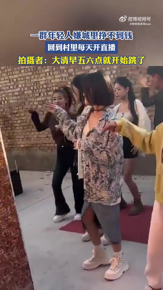 一群年轻人嫌城里挣不到钱，回到村里每天开直播！