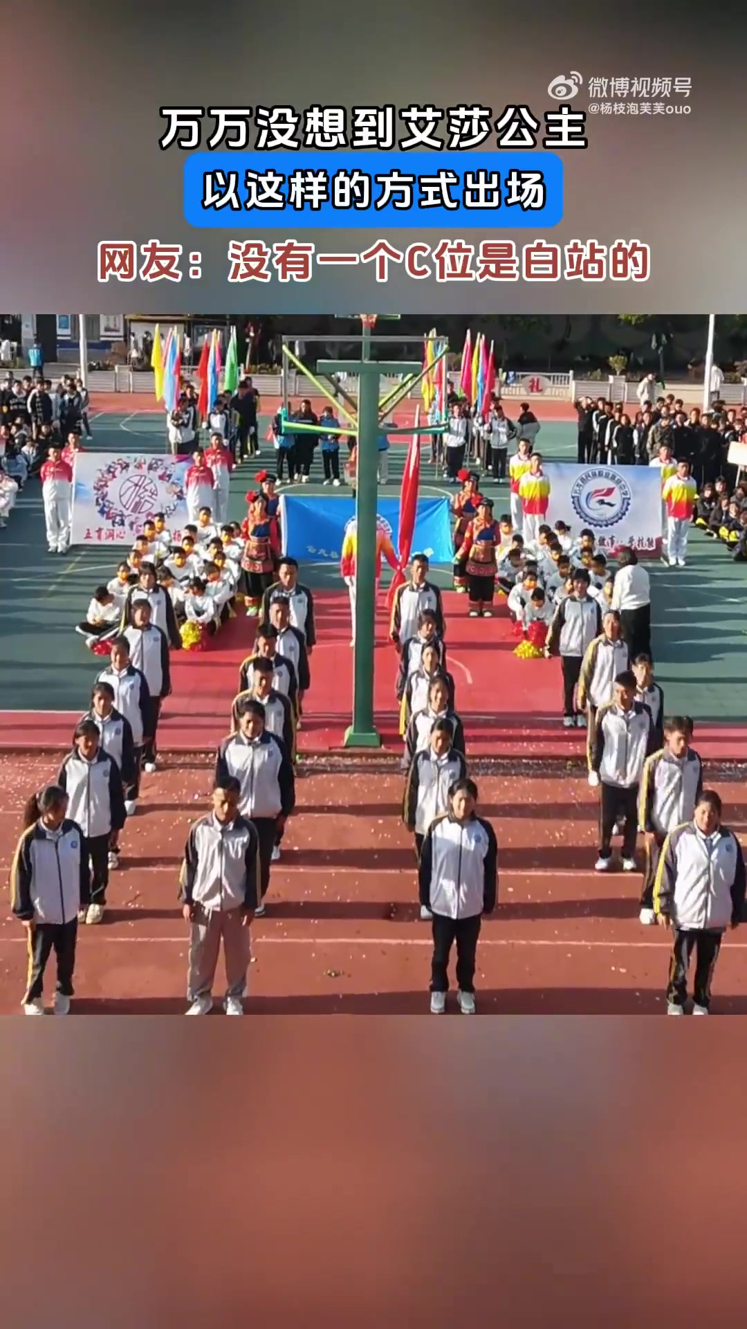万万没想到艾莎公主，以这样的方式出场
