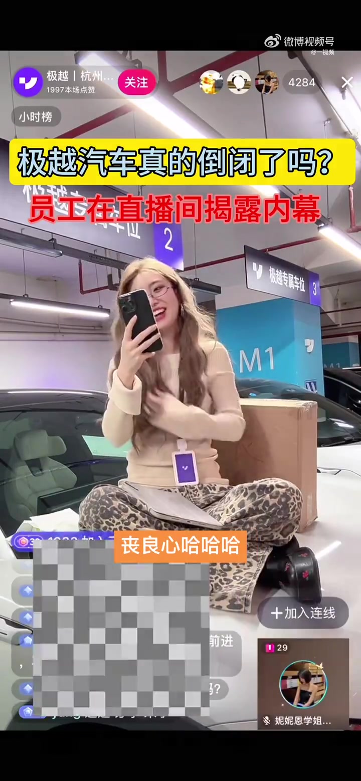 极越汽车被传要倒闭，员工工资成疑，供应商喊话要账！