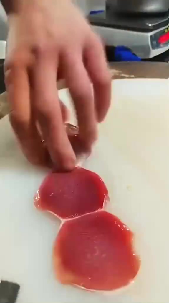 师傅的刀工真棒