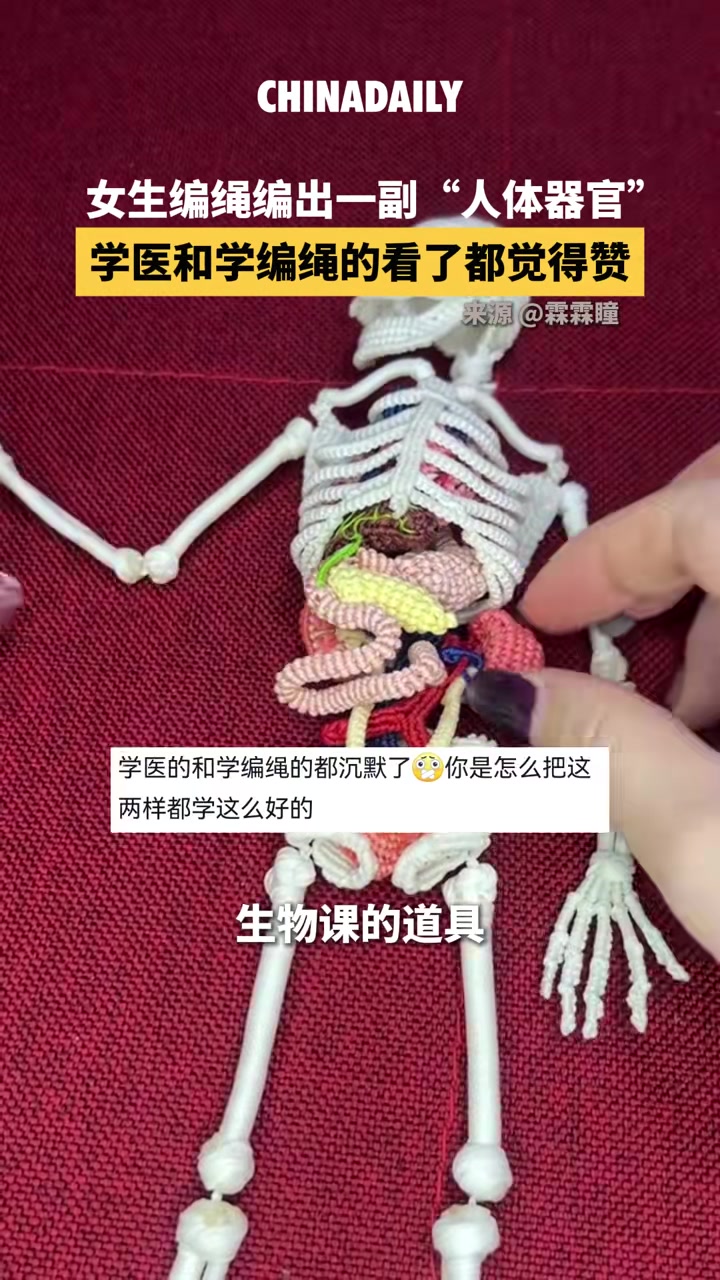 说真的对医学生来说有这么一个挂件超酷的