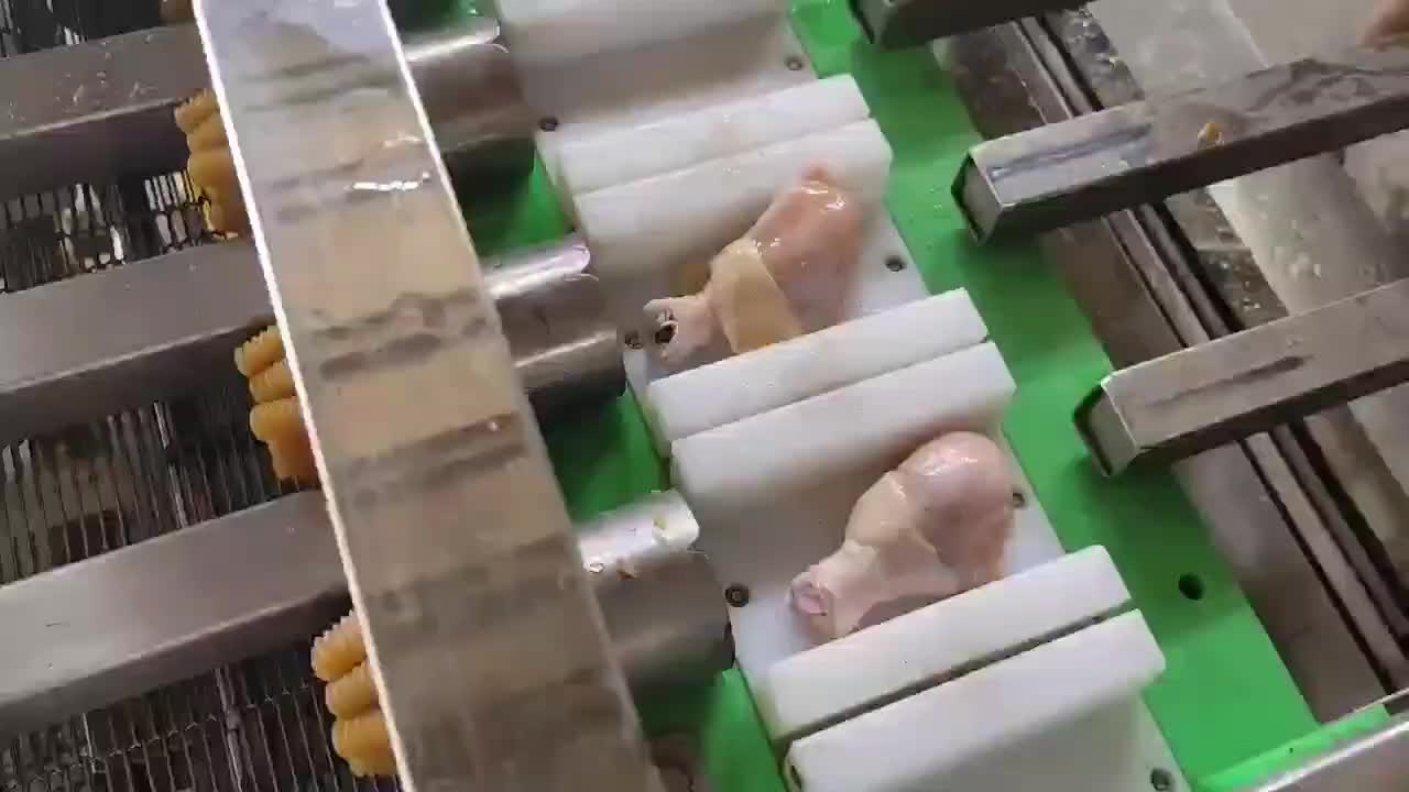 超市买的鸡腿，为什么表皮那么好看，看这个视频就知道了！