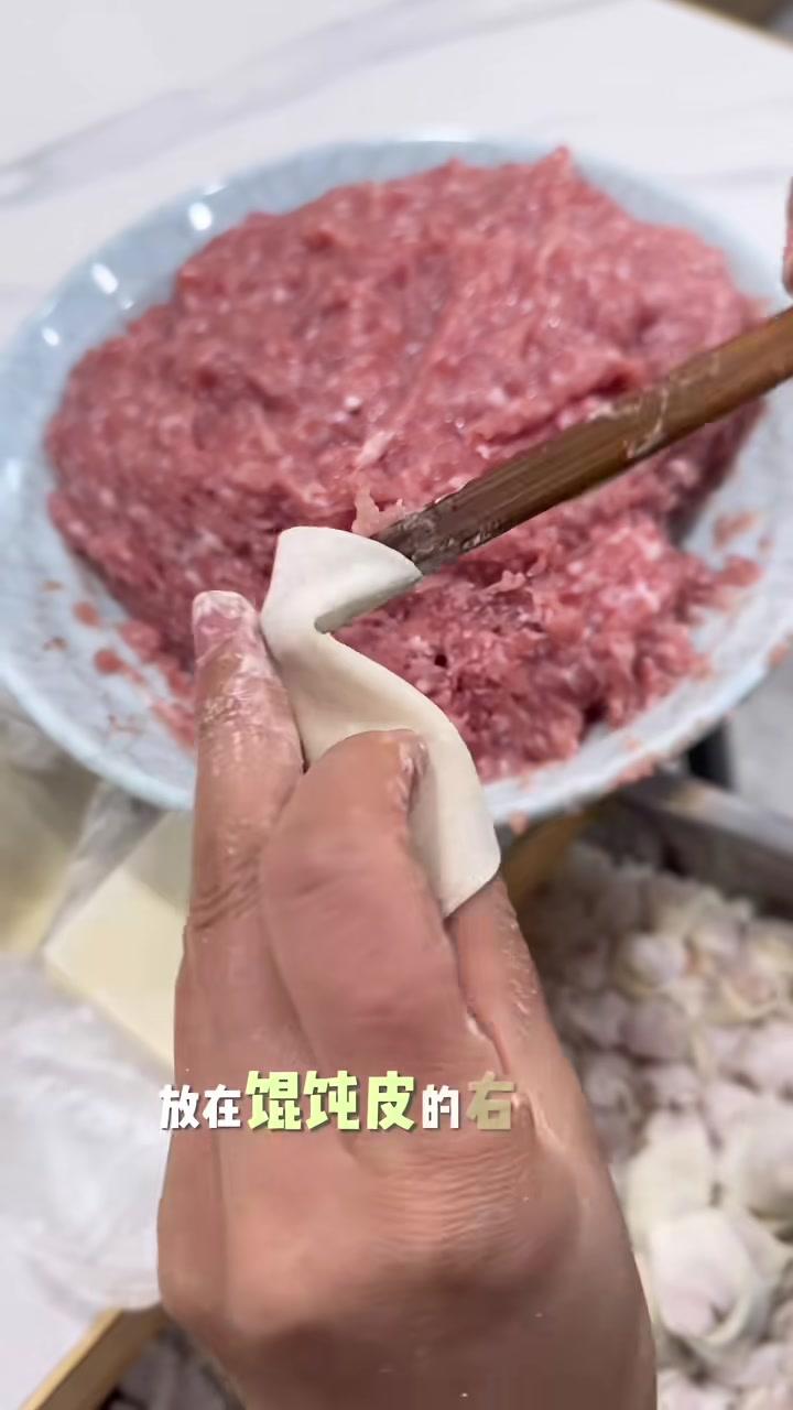 馄钝的包法，馄钝怎么包又快又好