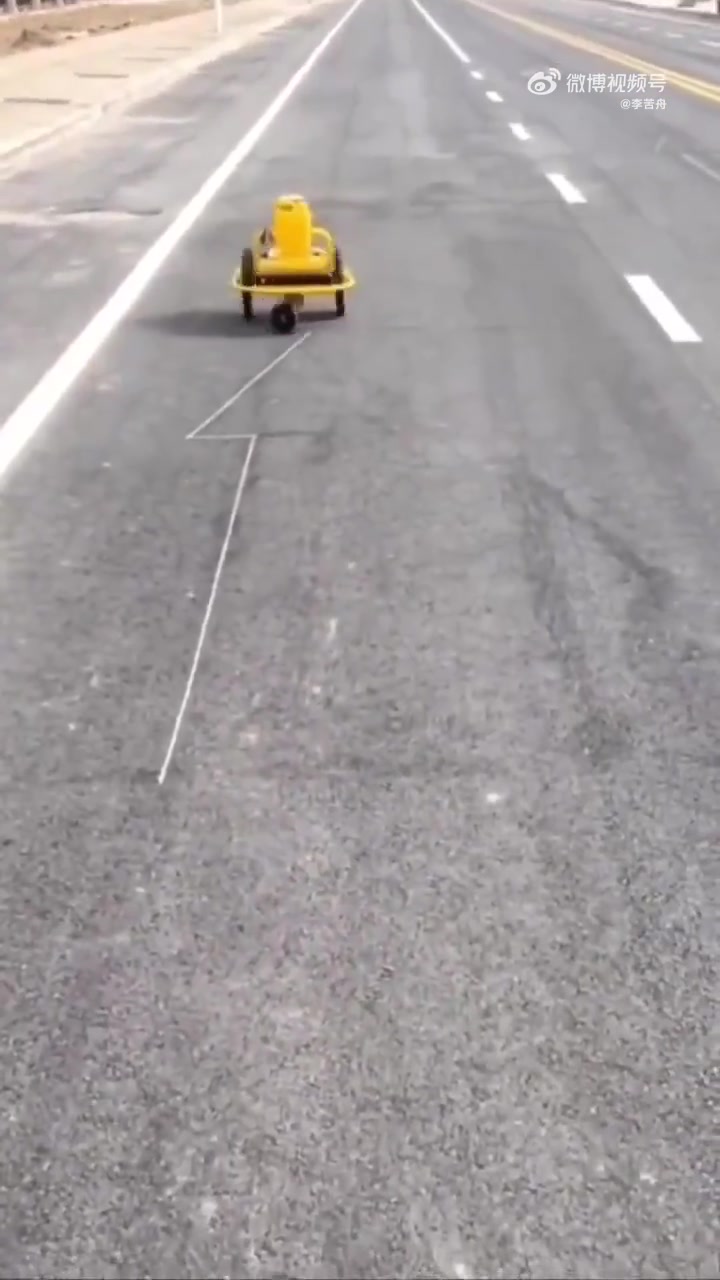 高效快速的路标标记机器人