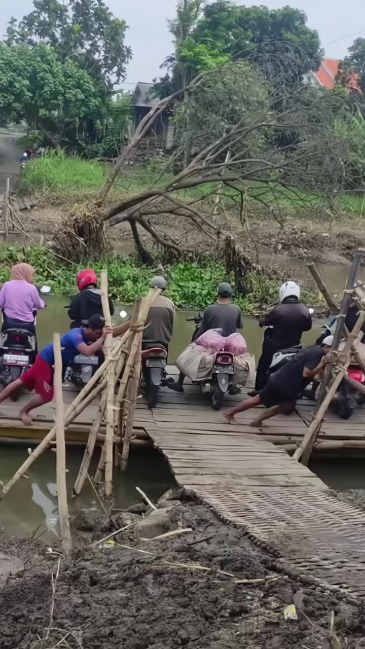 搭一个木桥都发财了！