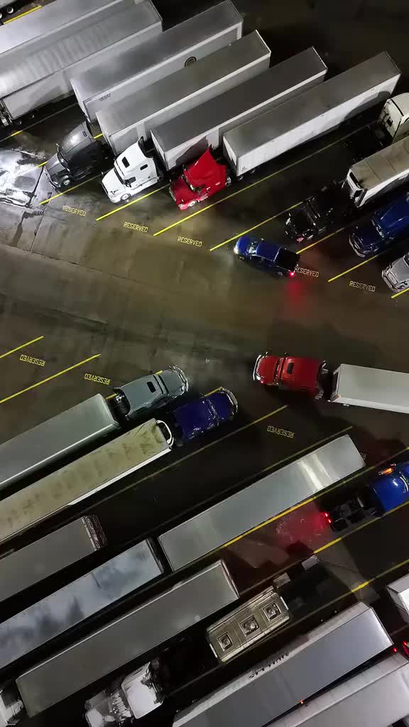 高难度倒车入库！